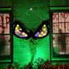 Halloween LED Eye Light Decoration Large Wooden Glowing Flashing Eye Light with 8 Color Modes for Bushes Trees Windows Yard Halloween Decor