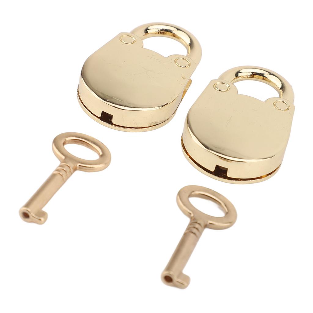 2 Stück Vorhängeschlösser mit Schlüsseln Zinklegierung Niedliche Bärenform Hängeschloss für Schmuckschatulle Aufbewahrungsschrank Handtasche