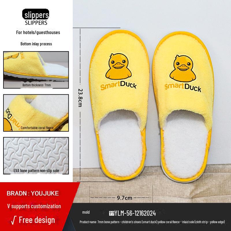 Disposable Non-Slip Slippers for Hotels, Homestays, and Spas