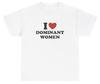 Ich liebe dominante Frauen T-Shirt Lustig Weirdcore Meme Ironisch Albern Seltsam Verflucht T-Shirt Unisex T-Shirt