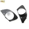Front For BMW E65 E66 750i 760Li 2006-08 Bumper Grill Fog Light Lamp Black Cover