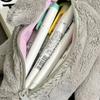 Cute Plush Shark Pencil Case Student Stationery School Supplies Kawaii Doll Back To School Storage Bag Pen Bag Stationery