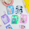 Kawaii Milk Bottle Pocard Holder 3inch Korea Card Set Cartoon Cute Po Star Chasing Student Girl Bus Card Storage