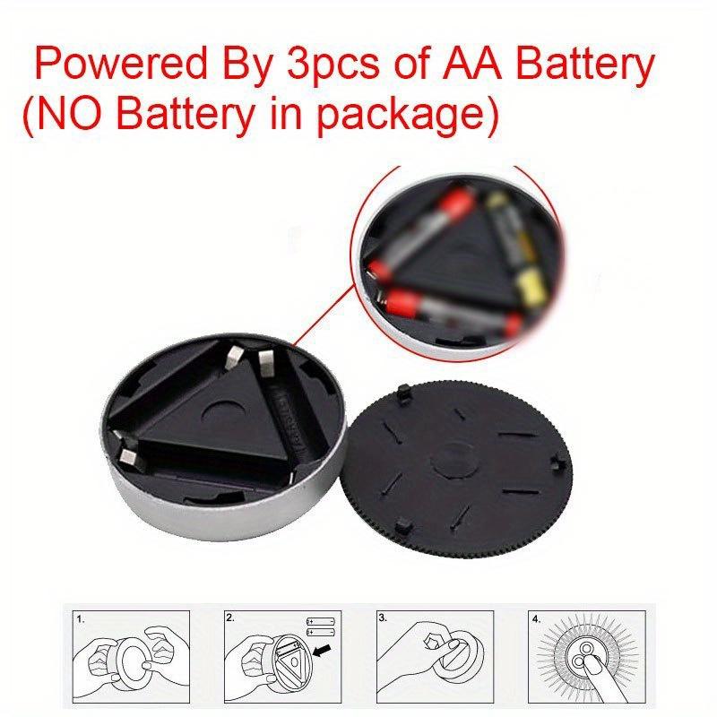 5-pak Lampki LED aktywowane dotykiem - Bezprzewodowe, zasilane bateriami AA - Idealne do szafy, pod szafkę i na ścianę kuchenną - Trwałe, energooszczędne lampki nocne