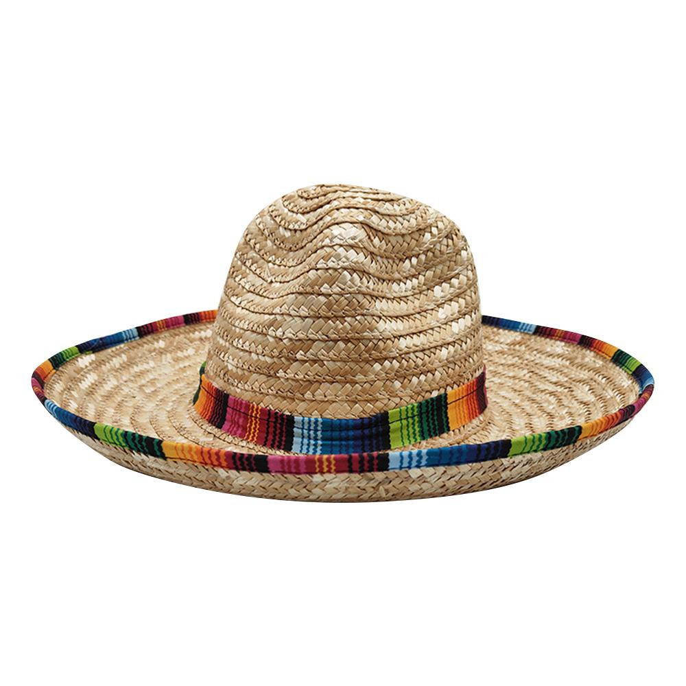 Mexikanischer Sombrero Hut Authentisches mexikanisches Kostüm Sonnenschutzkappen Retro Jazzhut für Damen & Herren