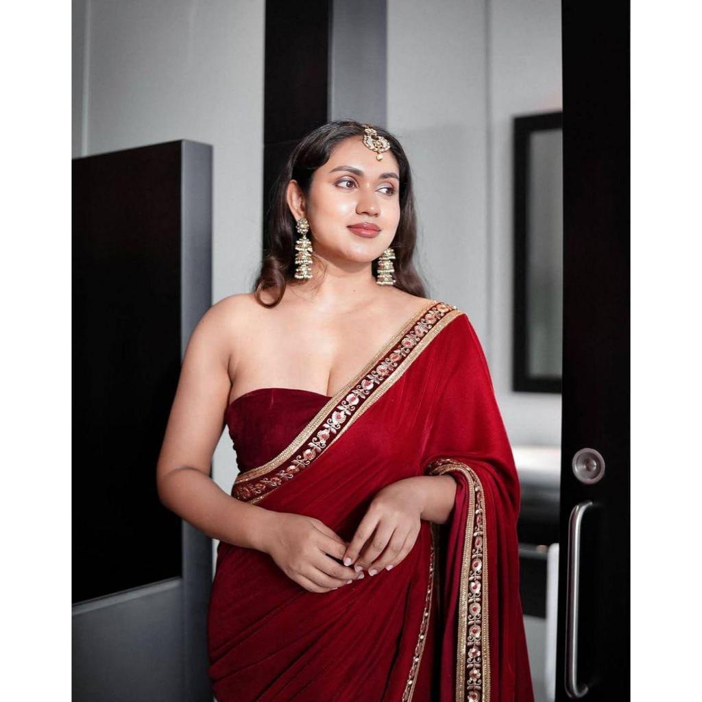Branded Party Wear Saree Gift for Women