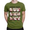 Fun Disney Grumpy Mood Seven Dwarfs T-Shirts for Men Crew Neck Cotton T Shirt Short Sleeve Tee Shirt Printed Tops