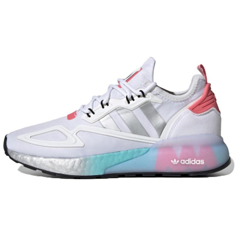 (WMNS) adidas NASA x ZX 2K Boost White Hazy Rose Women s FX7054 EU 36