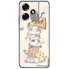 For Infinix Hot 30i NFC Case X669D Silicone Wolf Lion TPU Soft Fundas For Infinix Hot 30i X669C Hot30i 2023 Protector Black Capa