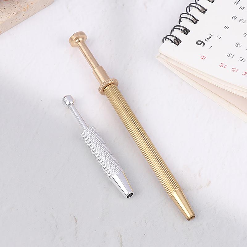 Piercing Ball Grabber Tool Pick Up Tool With 4 Prongs Holder Claw Tweezers For Small Parts Pickup Ic Chips Gems