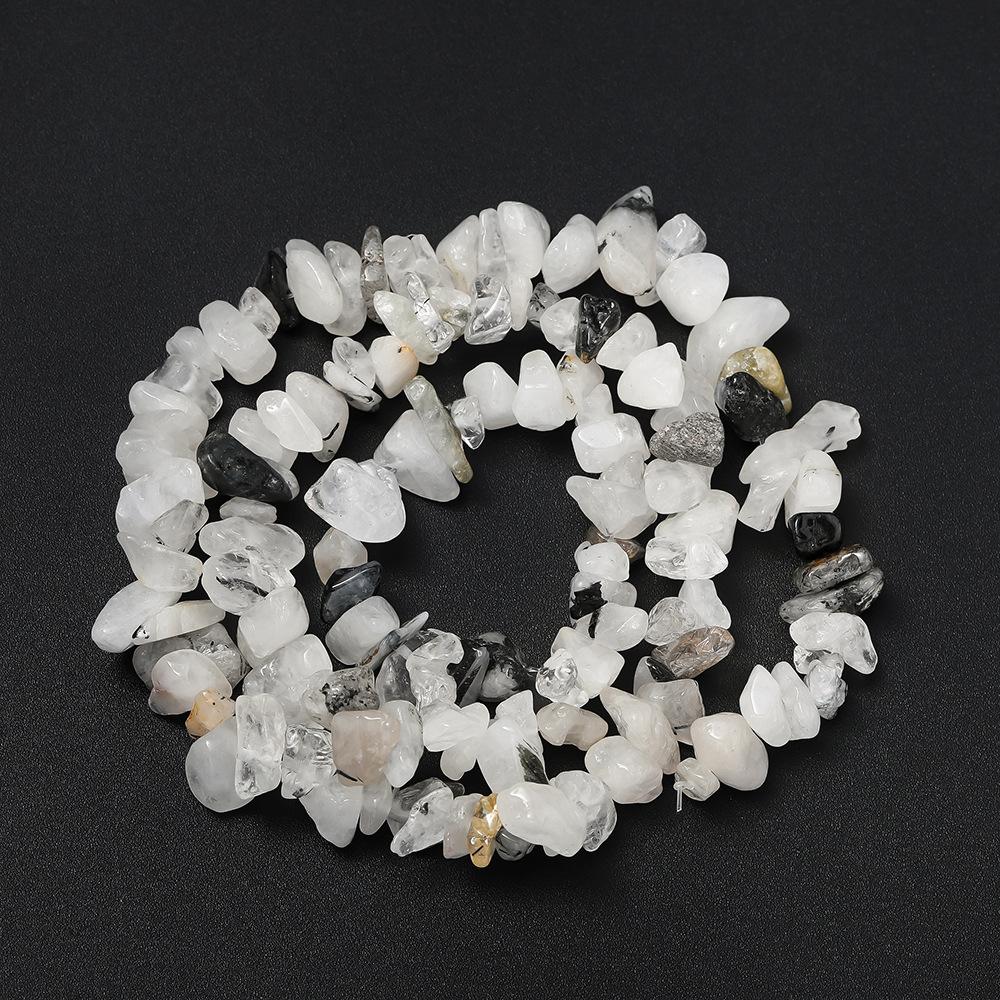 Natural Loose Bead Stone Grains 5mm-12mm Irregular Crystal Gravel Beaded DIY Bracelet Necklace Accessories