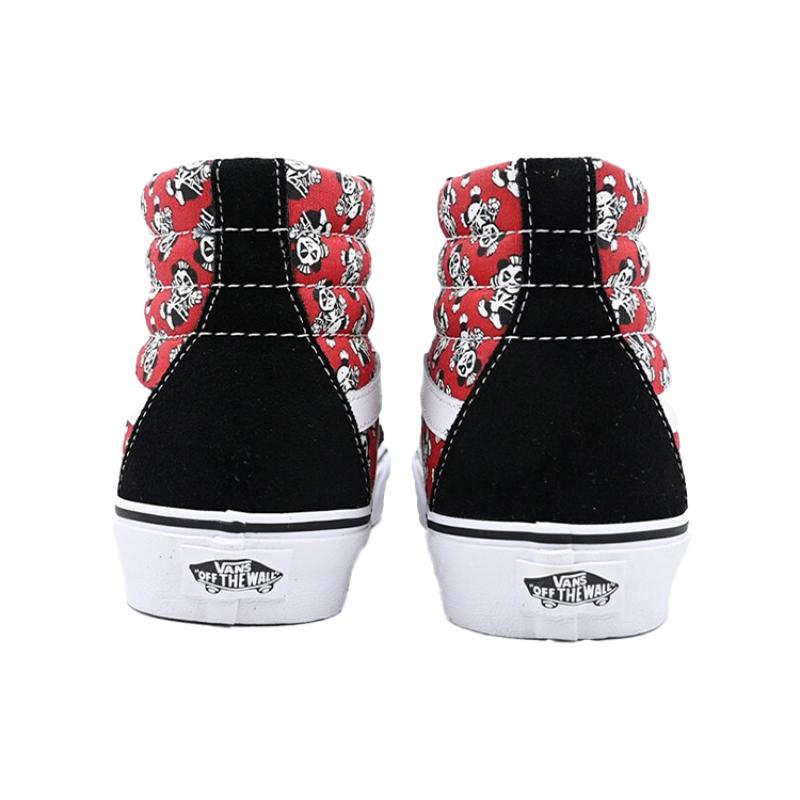 Vans SK8 HI Black/Red Vans VN0A4U3C5I2