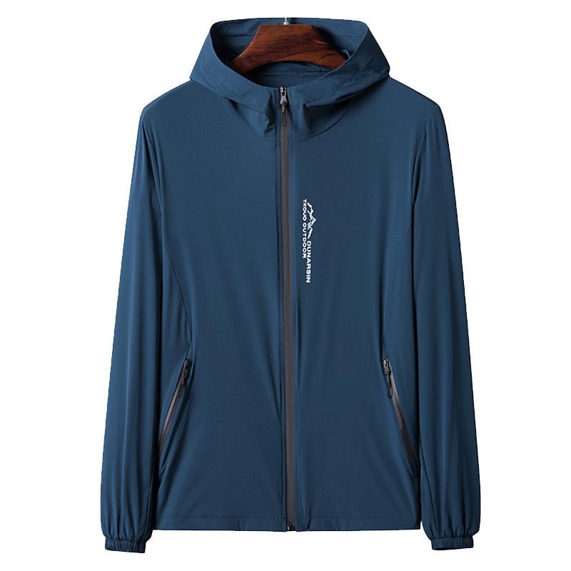 2024 Men's Ultralight Summer UV Protection Jacket - Breathable & Skin-Friendly Sports Top