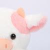 Kawaii Strawberry Cow Plush Toy for Children, Soft Doll, Multicolor Pillow, Holiday Gift, 20cm