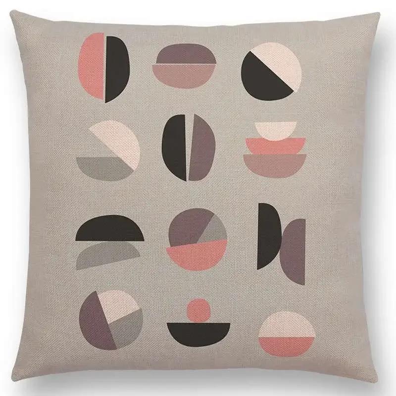 

Новейший дизайн доступен Геометрические текстуры Графический минимализм Принты Волшебный лес Чехол для подушки 66x66cm золотистый