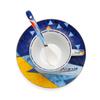 Picasso Flying Series Ceramic Mug & Saucer 6-Piece Set