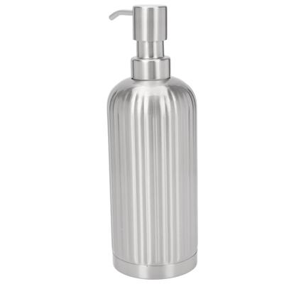 Lotionflasche Edelstahl Großes Fassungsvermögen Mehrfachverwendung Pumpflasche Seifenspender für Küche