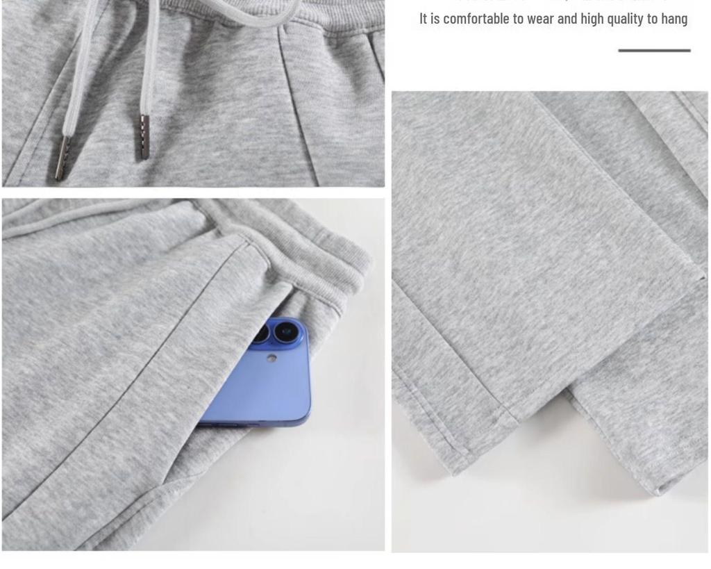 Damen High Waist Weitbein Slim Fit Hose - Petite Größe, Lässige Herbst/Winter Hose