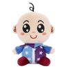 Cute Baby Plush Doll Stuffed Toy, Soft Cuddly Cartoon Infant Doll, Kids Comfort Toy for Toddlers, Nursery Decor & Gift for Boys Girls