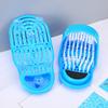 1 Pair Foot Brushes Built-In Massage Function Rich Foam Soothing