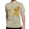 The Lion King Simba Nala T-Shirt Men Women Disney Leisure Cotton Tees Round Neck Short Sleeve T Shirt Summer Clothing