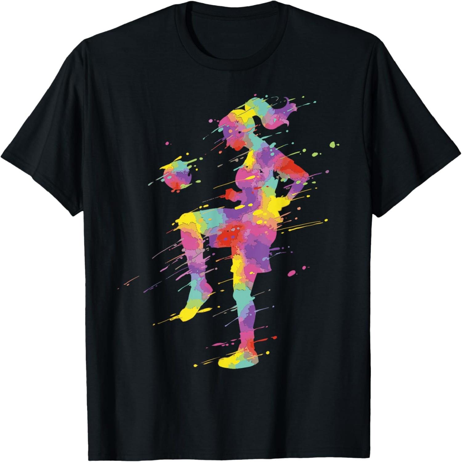 Soccer Girl T-Shirt S разноцветный