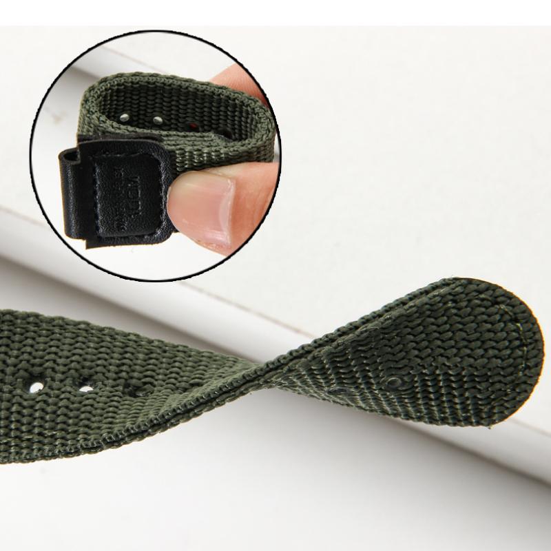 18mm Płócienny Nylonowy Pasek Sportowy do Zegarka dla Casio SHOCK W800H Męski dla AE-1200WH/SGW-300/AQ-S810W/F91W Wypukły Męski Damski Bransoleta