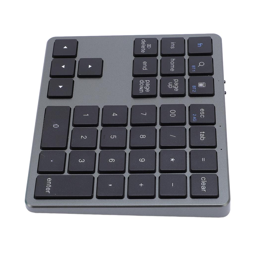 Number Pad Wireless Dual Mode 35 Keys Rechargeable Numeric Keypad for Laptop PC Tablet