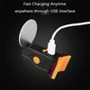 Heart Shape Design Bicycle Taillight USB Rechargeable Bike Seatpost Light  Night Riding