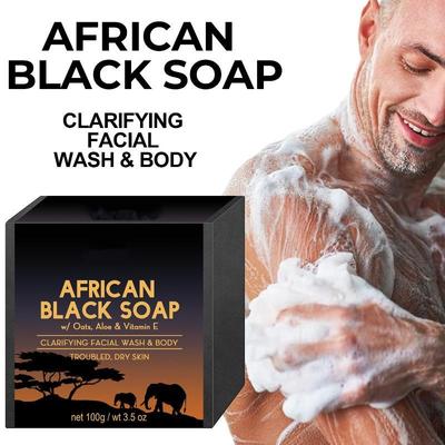 Hydrating And Moisturizing Soap Cleansing Decontamination Hydrating Soap Black Soap