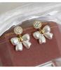 Niche Bow Earrings with Fashionable Design for Women, 2026 New Popular Earrings, Exquisite and Simple Accessories