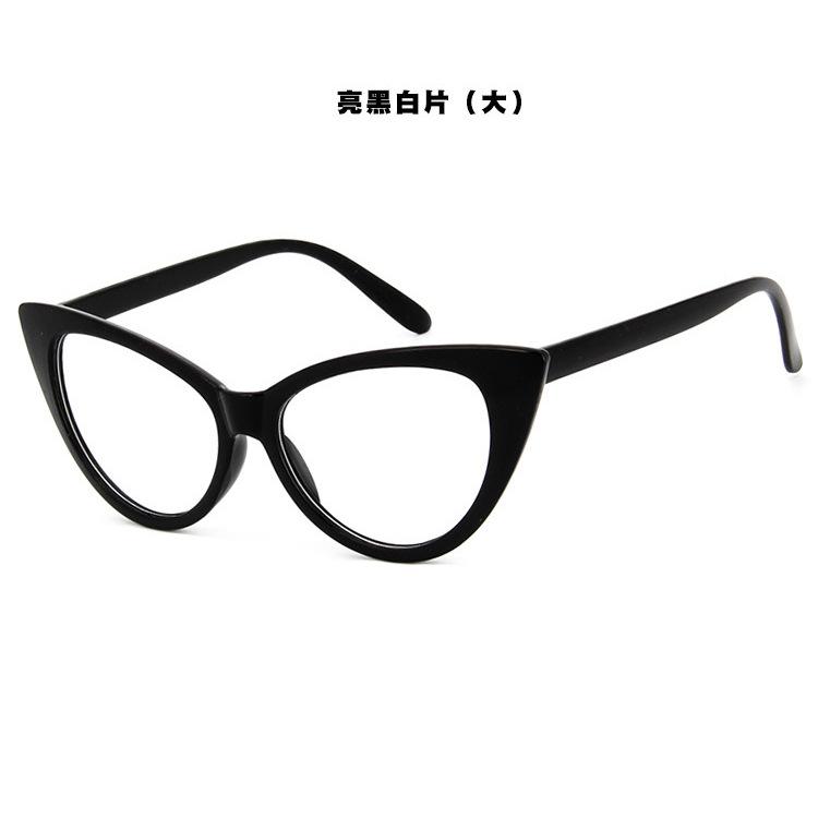 Retro sexy cat's eye sunglasses, fashionable European and American trend sunglasses, sunglasses, Elvis glasses.