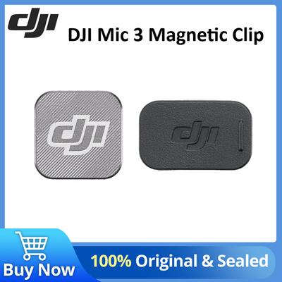 DJI Mic 3 Microphone Magnet, Magnetic Clip, and Clip Magnet, Genuine DJI Microphone Accessories