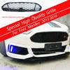 Fits 2013-2016 Mondeo with honeycomb painted grille, Mustang-style front bumper.