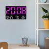 Alarm Clock Digital Multifunctional LED Display Temperature Kids Adults Wall