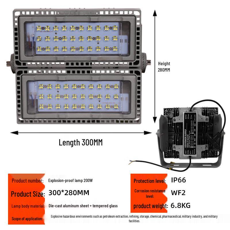 Guyin LED Explosion-Proof Workshop Light