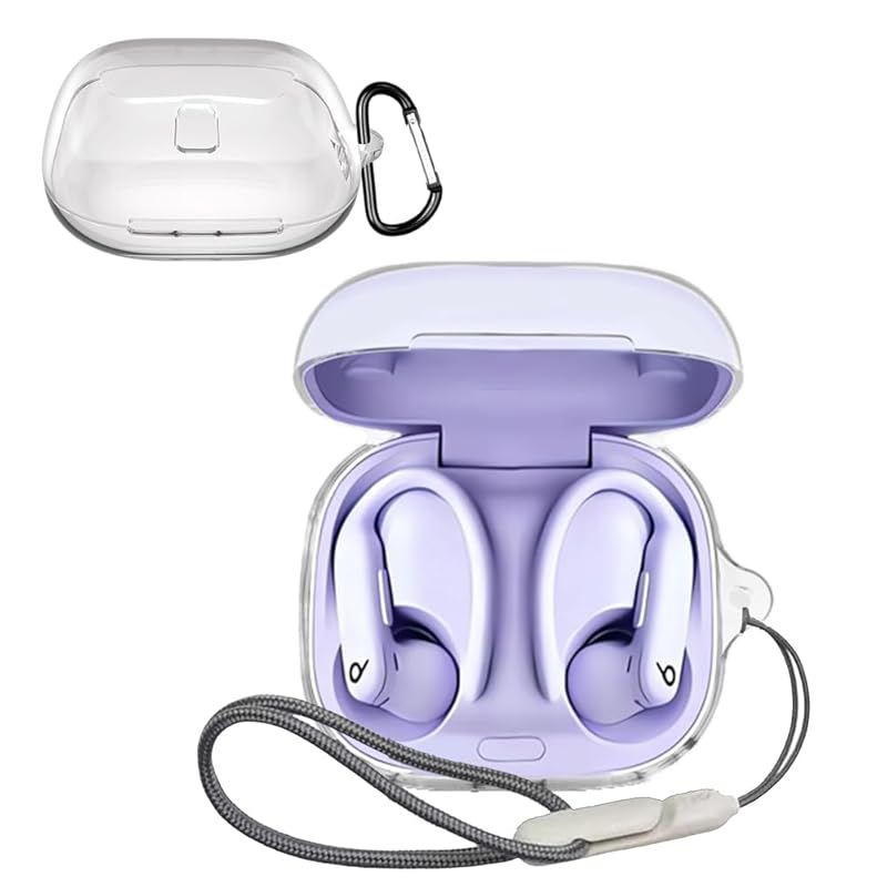 

For Beats PowerBeats Pro 2 case YILLIONS Sports cool design made of soft TPU material shock absorption waterproof dustproof lightweight Equipped with