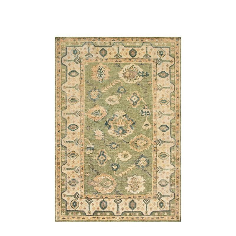 Vintage Boho Living Room Carpet Traditional French Luxury Rugs for Home Decor Popular Fashion Non Slip Coffee Table Floor Mats