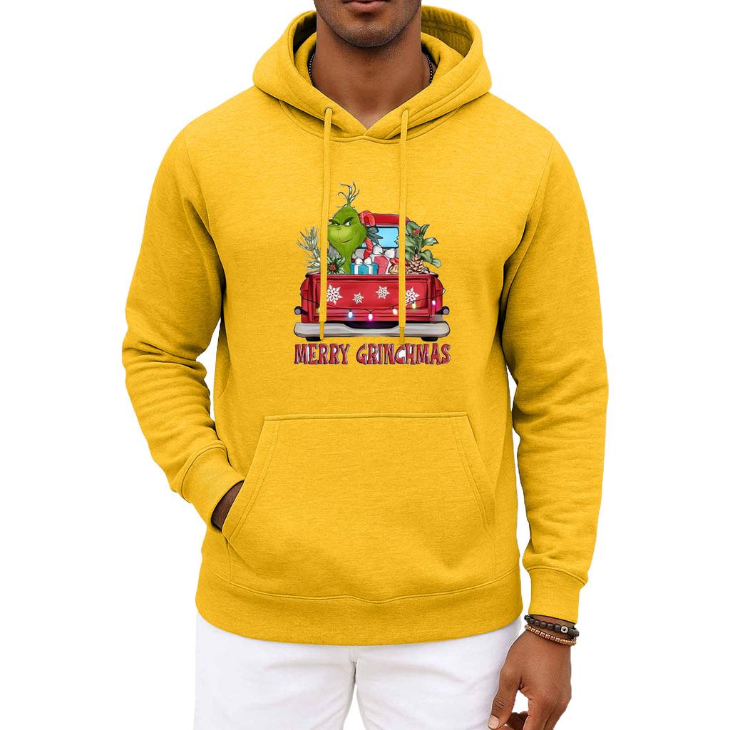 Pánská A Dámská Vánoční Mikina S Kapucí A Dlouhým Rukávem
