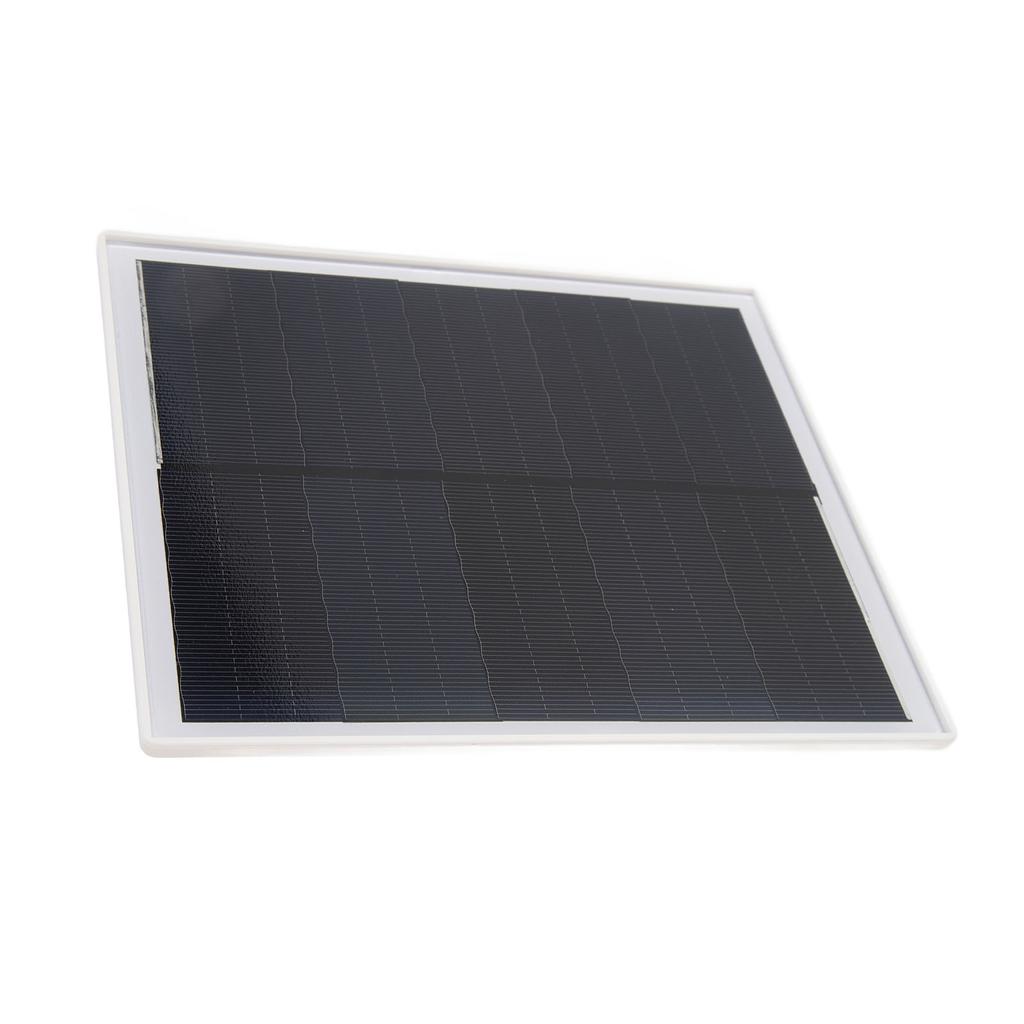 Solar Panel 6W 5V Monocrystalline Silicon IP65 Waterproof Slim Portable Solar Panel Charger with Monitor Camera Bracket