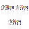 Adorable Teen Titans Go Figure Set Featuring Robin Raven Beast Boy And Starfire