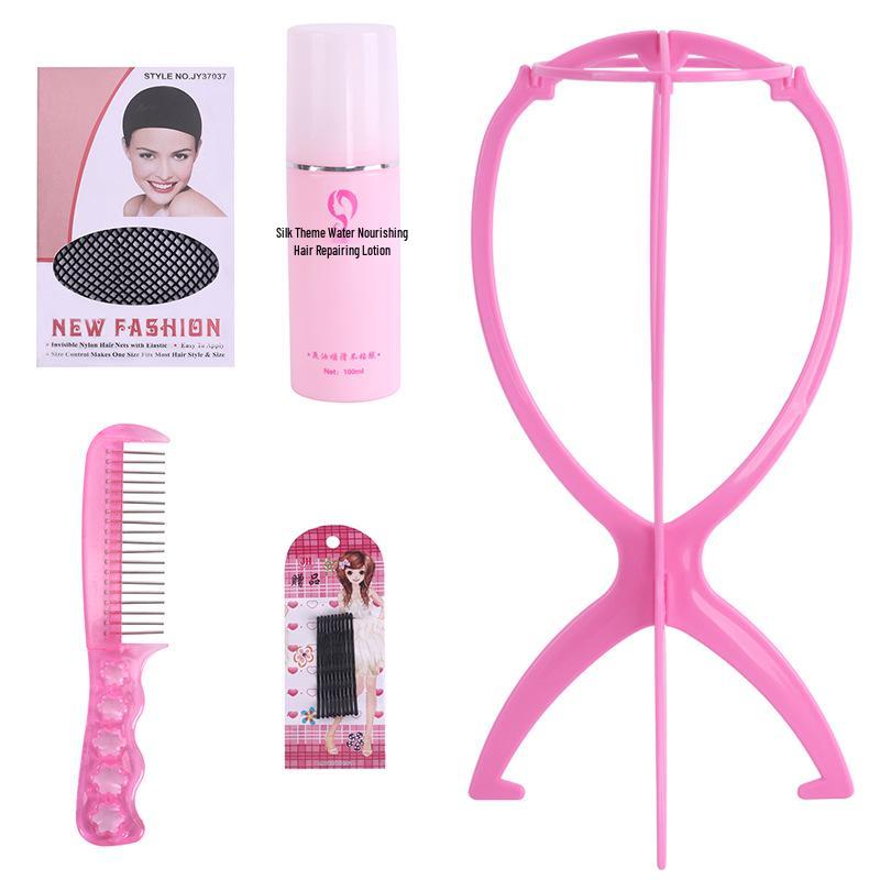 

Основной набор для ухода за волосами Saint Da: Сетка для волос, расческа, воск для волос, заколки, инструменты для парика и аксессуары