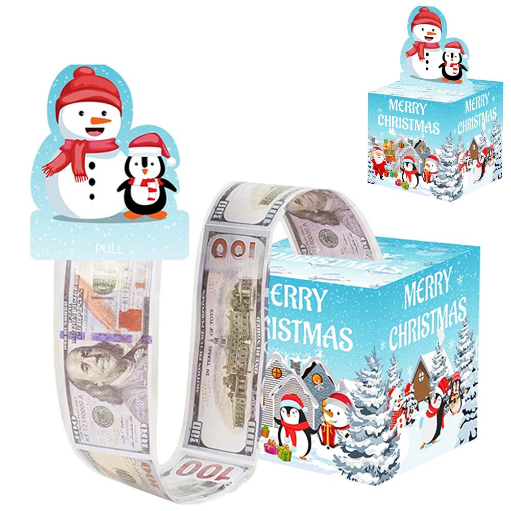 Christmas Surprised Money Box Christmas Party Favors New Year Party Gifts for Kids Christmas Decorations Xmas Decoration