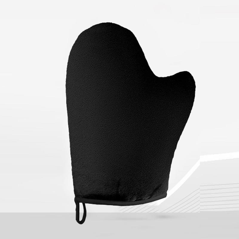 Rukavice na tělové mléko, samoopalovací rukavice, oboustranné, zabraňuje lepkavým rukou, aplikátor, rychleschnoucí flockovací rukavice, aplikátor na make-up