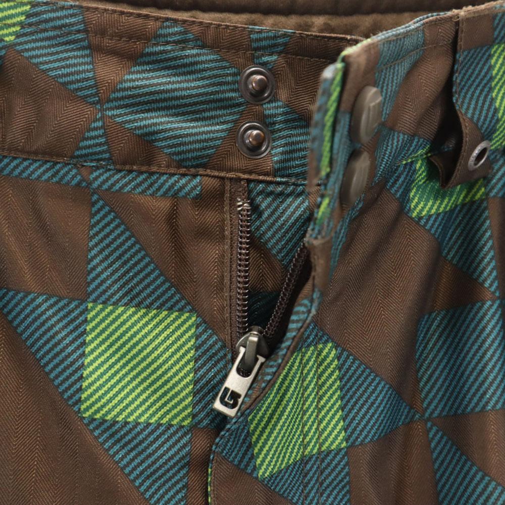 BURTON Overall handle snow board Pants Brown Skiing Men's Used