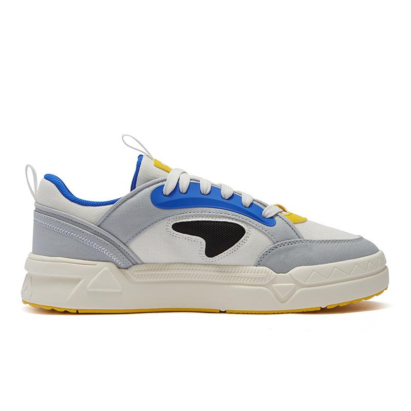 Fila Fusion Color Block Low-Top Sneakers Men Sneakers Fog-Gray Sunset-Gray T12M432312FVA