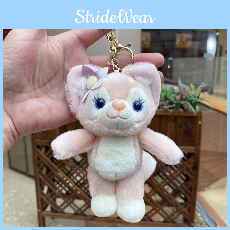 Adorable Fox Cartoon Keychain Plush Doll Cute Backpack Charm And Accessory 18cm