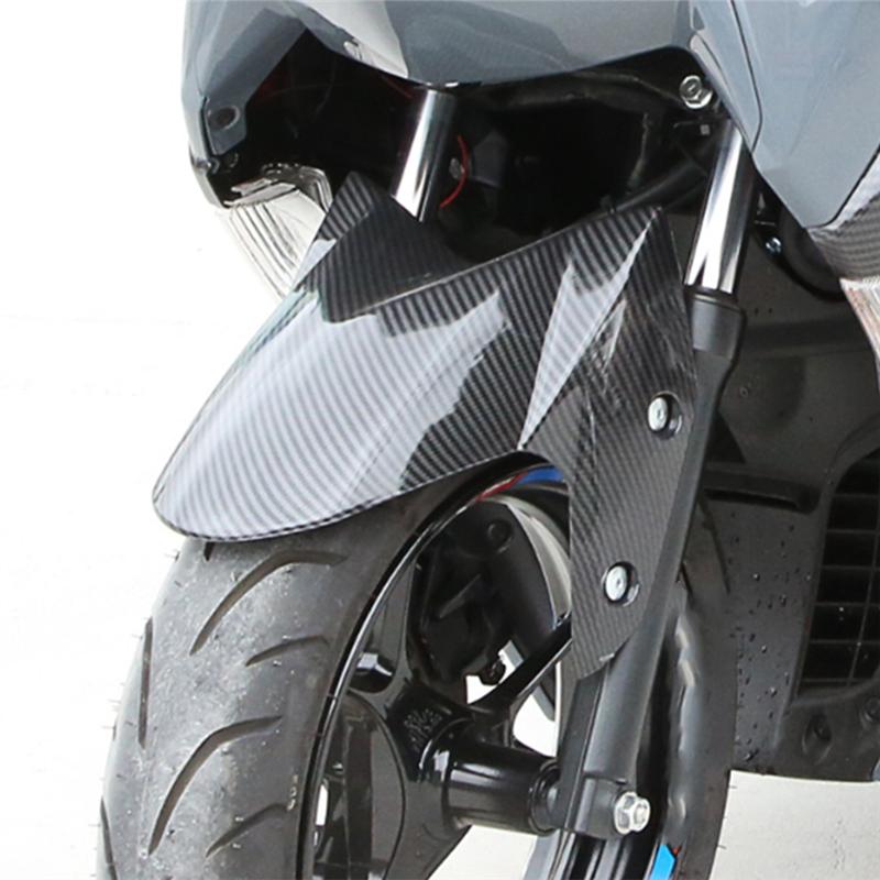 Ac29-Motorcycle Front Wheel Fender Mudguard For  Nmax 155 -2024 Carbon Fiber Fender Decorative Accessories