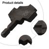 For Water Pipe Expansion Punch Water Pipe Connection Tool PPR Lifting Stepped Drill Bit 20 25 32mm 6.35mm Hexagonal Handle