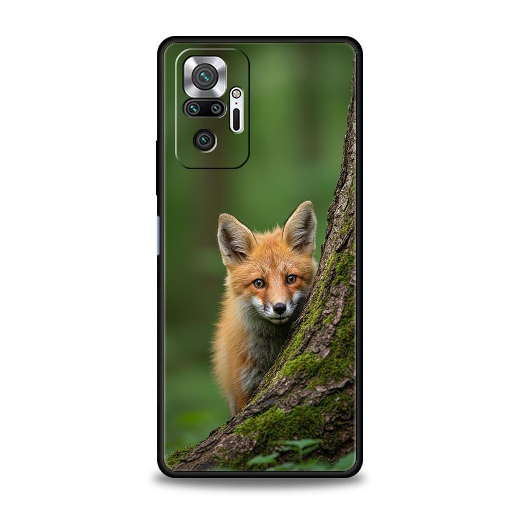 

Phone Case For Xiaomi Redmi Note 14 13 12 Pro Plus 5G 9S 9 10 11 4G 14C 13C 12C 10C 9C 9A Cover Cartoon Animal Bear Fox Squirrel Redmi Note 13 Pro 4G